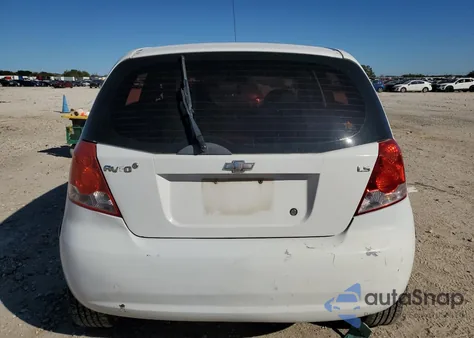 2008 Chevrolet Aveo Base z USA, uszkodzony, nr VIN KL1TD66678B083353